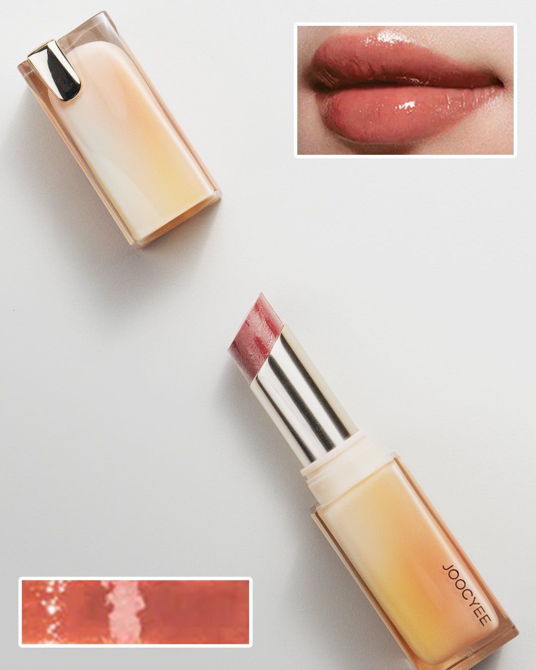 Long - Lasting Glazed Rouge 525 - Nüwa BeautyJoocyee