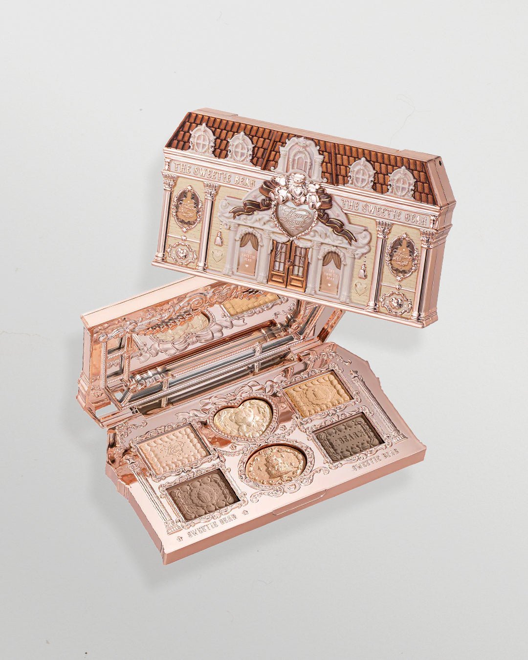 The Sweetie Bear 6 - Color Makeup Palette 01 Buttery Croissant - Nüwa BeautyFlower Knows