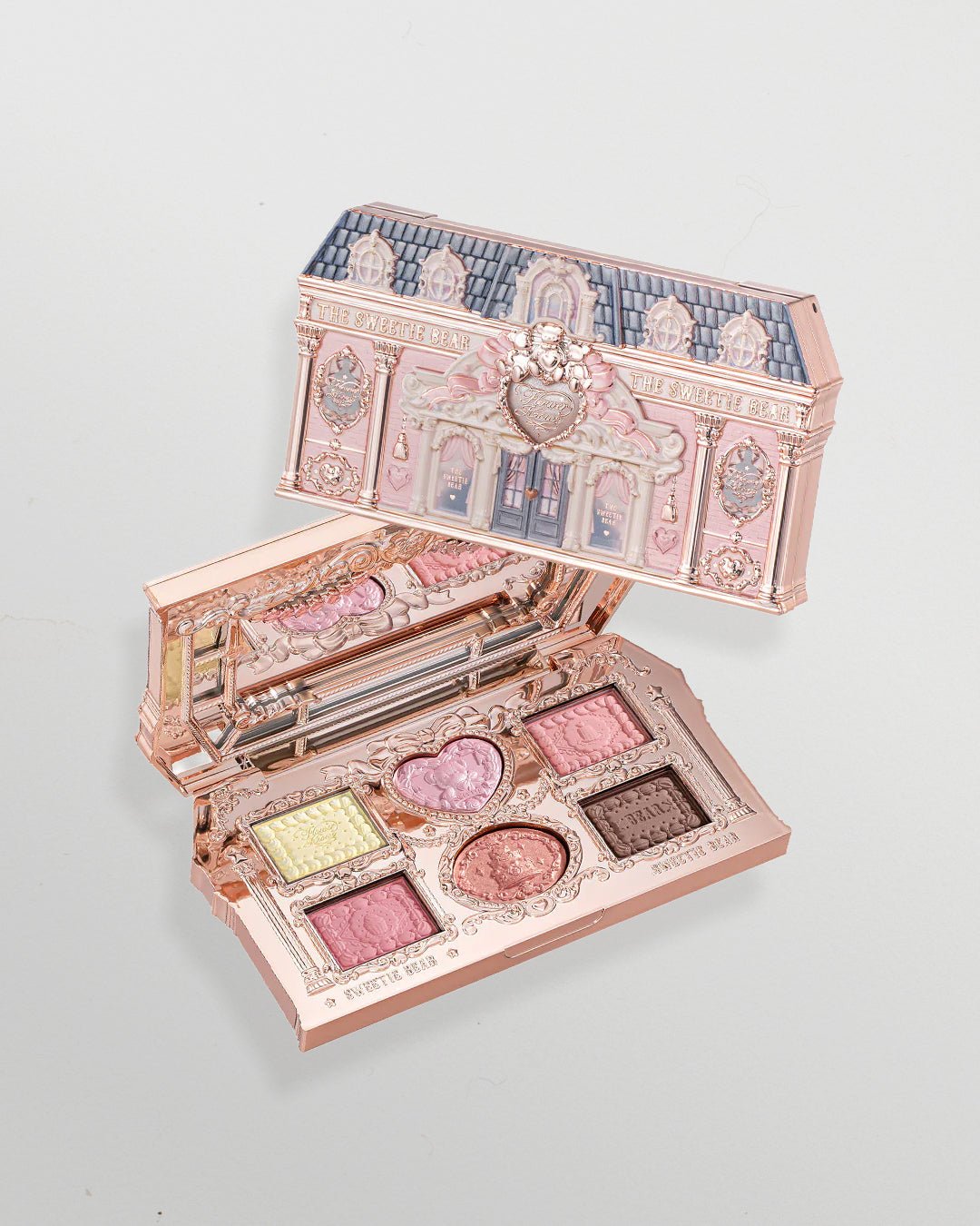 The Sweetie Bear 6 - Color Makeup Palette 02 Strawberry Milk - Nüwa BeautyFlower Knows