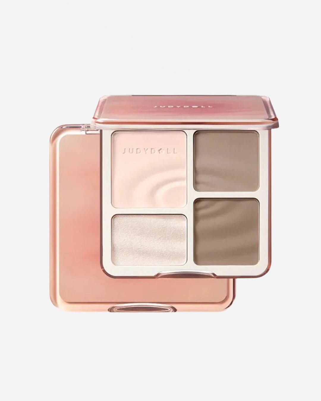 2 IN 1 Highlighter Contour Palette #01 - NUWA BeautyJudydoll