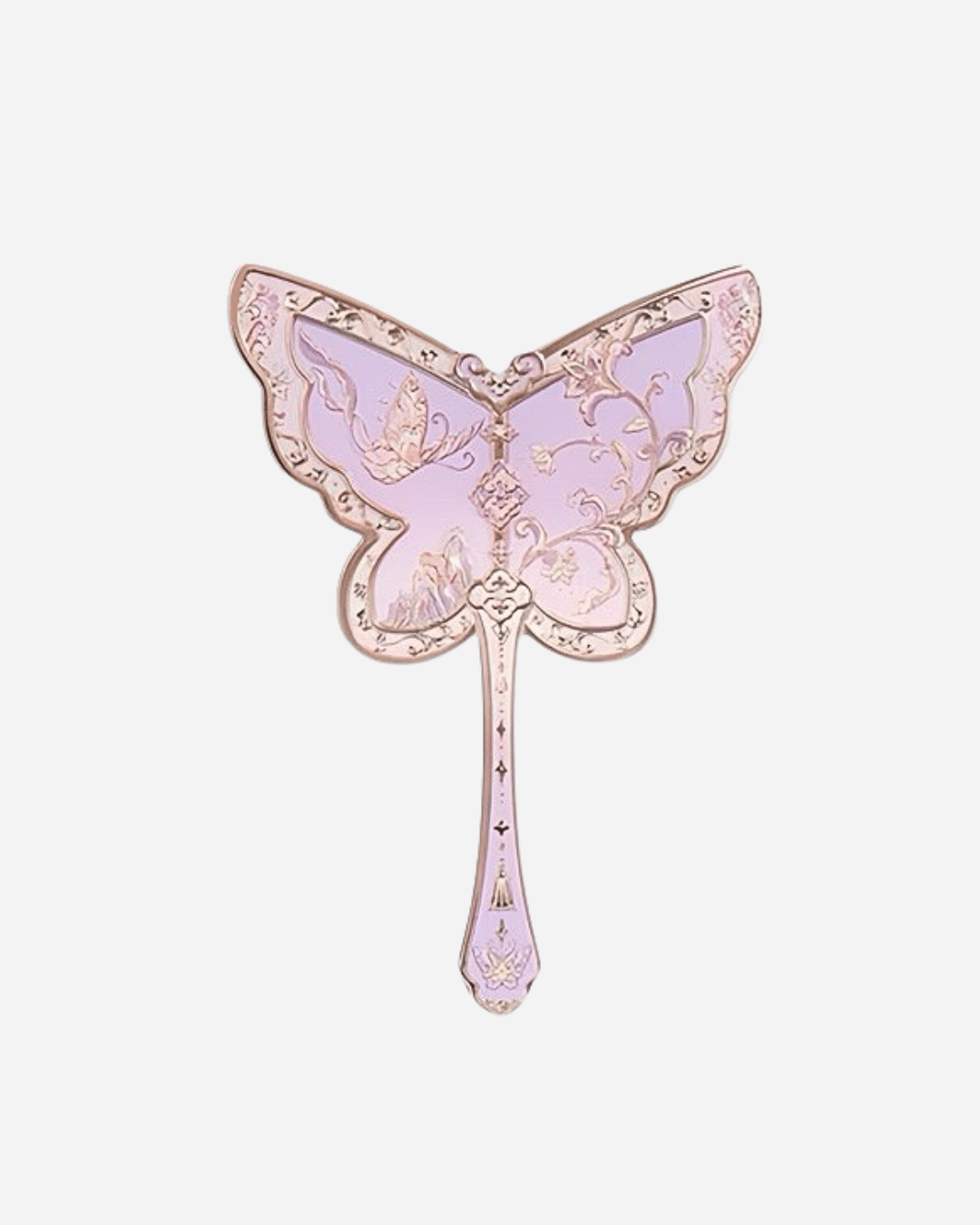 8th Anniversary Butterfly Hand Mirror - Nüwa BeautyFlower Knows