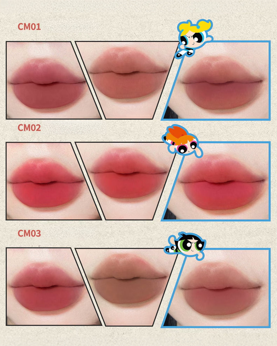 AZTK Dual Color Clay Melt Multi Balm Powerpuff Girls
