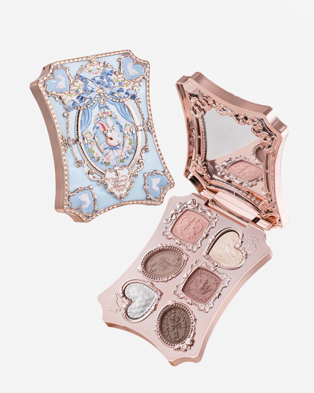 Bunny Garden 6 - Color Makeup Palette 01 White Bunny - Nüwa BeautyFlower Knows