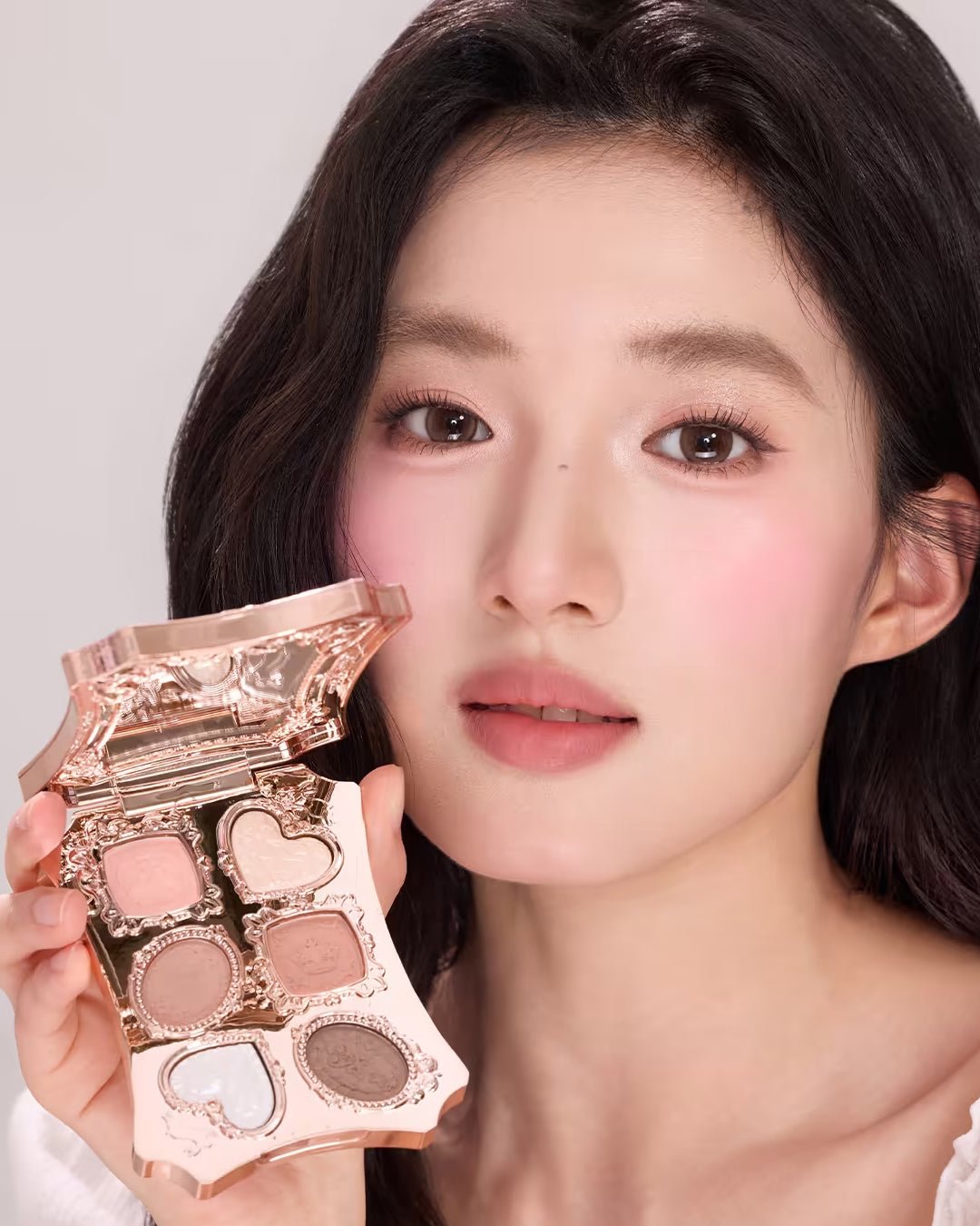 Bunny Garden 6 - Color Makeup Palette 01 White Bunny - Nüwa BeautyFlower Knows