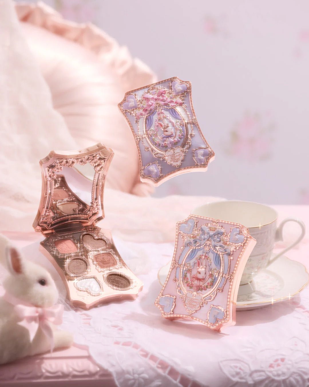 Bunny Garden 6 - Color Makeup Palette 01 White Bunny - Nüwa BeautyFlower Knows