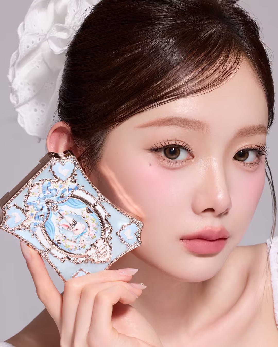 Bunny Garden 6 - Color Makeup Palette 01 White Bunny - Nüwa BeautyFlower Knows