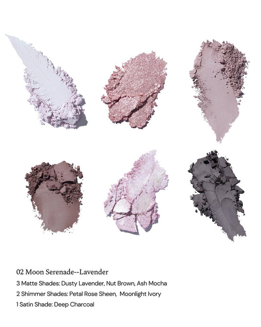 Bunny Garden 6 - Color Makeup Palette 02 Moon Serenade - Nüwa BeautyFlower Knows