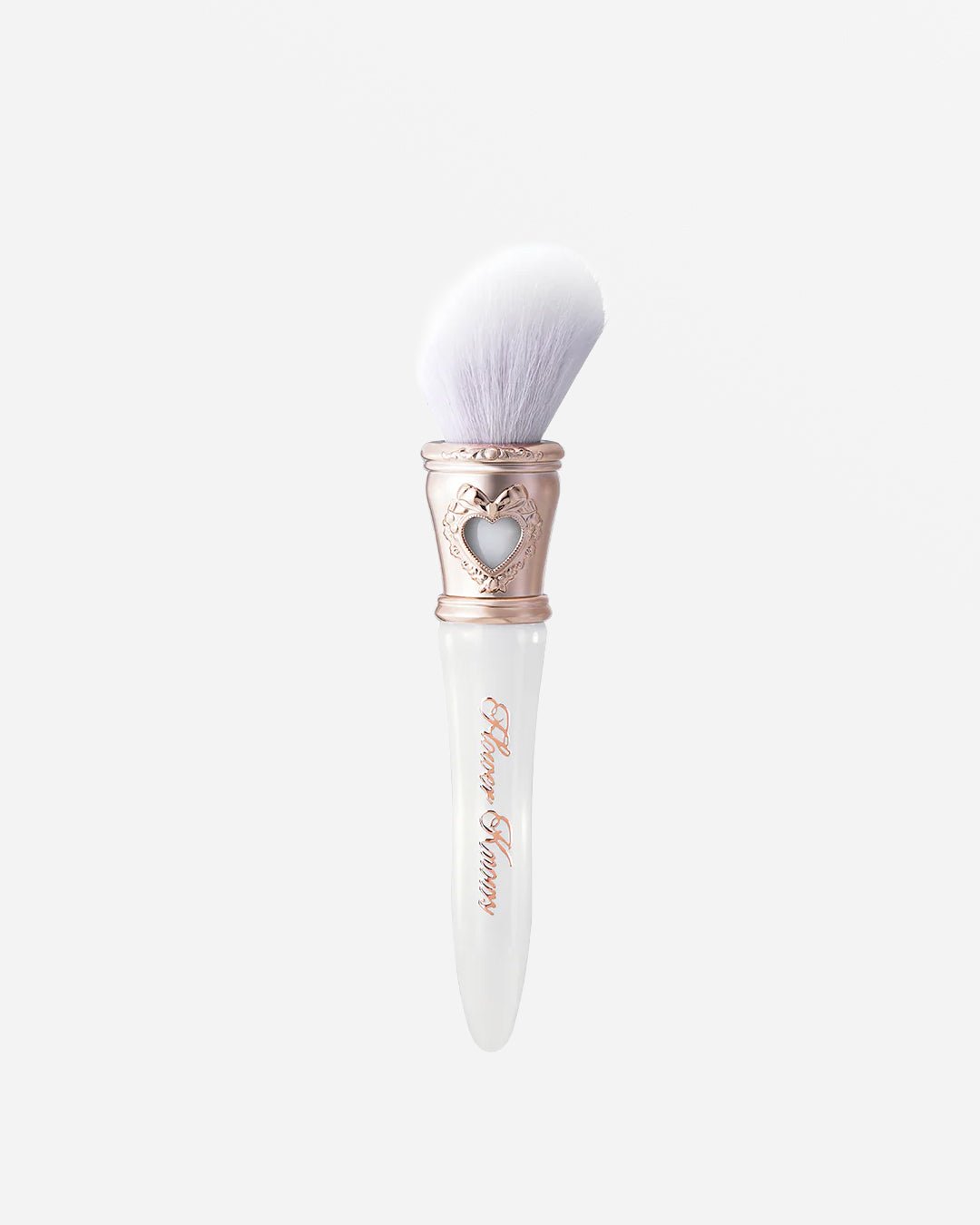 Bunny Garden Angled Blush Brush Pearl White - Nüwa BeautyFlower Knows
