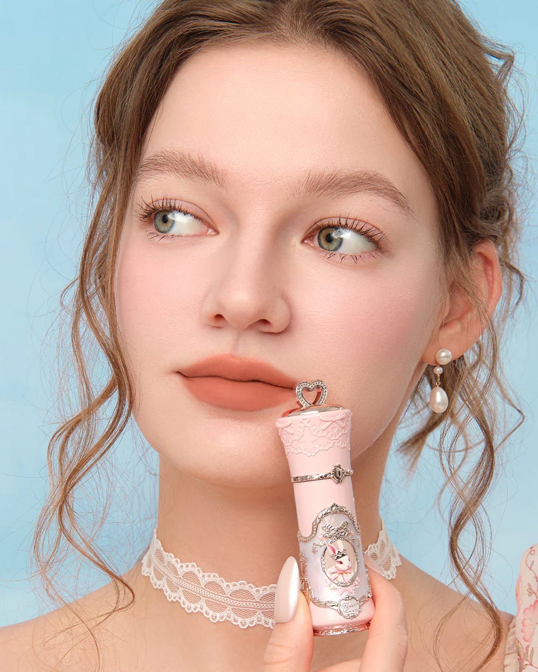 Bunny Garden Cloud Lip Cream B08 Caramel Amber - Nüwa BeautyFlower Knows
