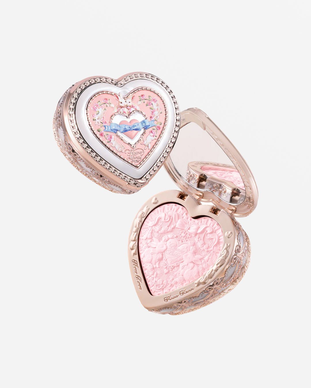 Bunny Garden Embossed Blush 02 Goodnight Bunny (China Excl.) - Nüwa BeautyFlower Knows