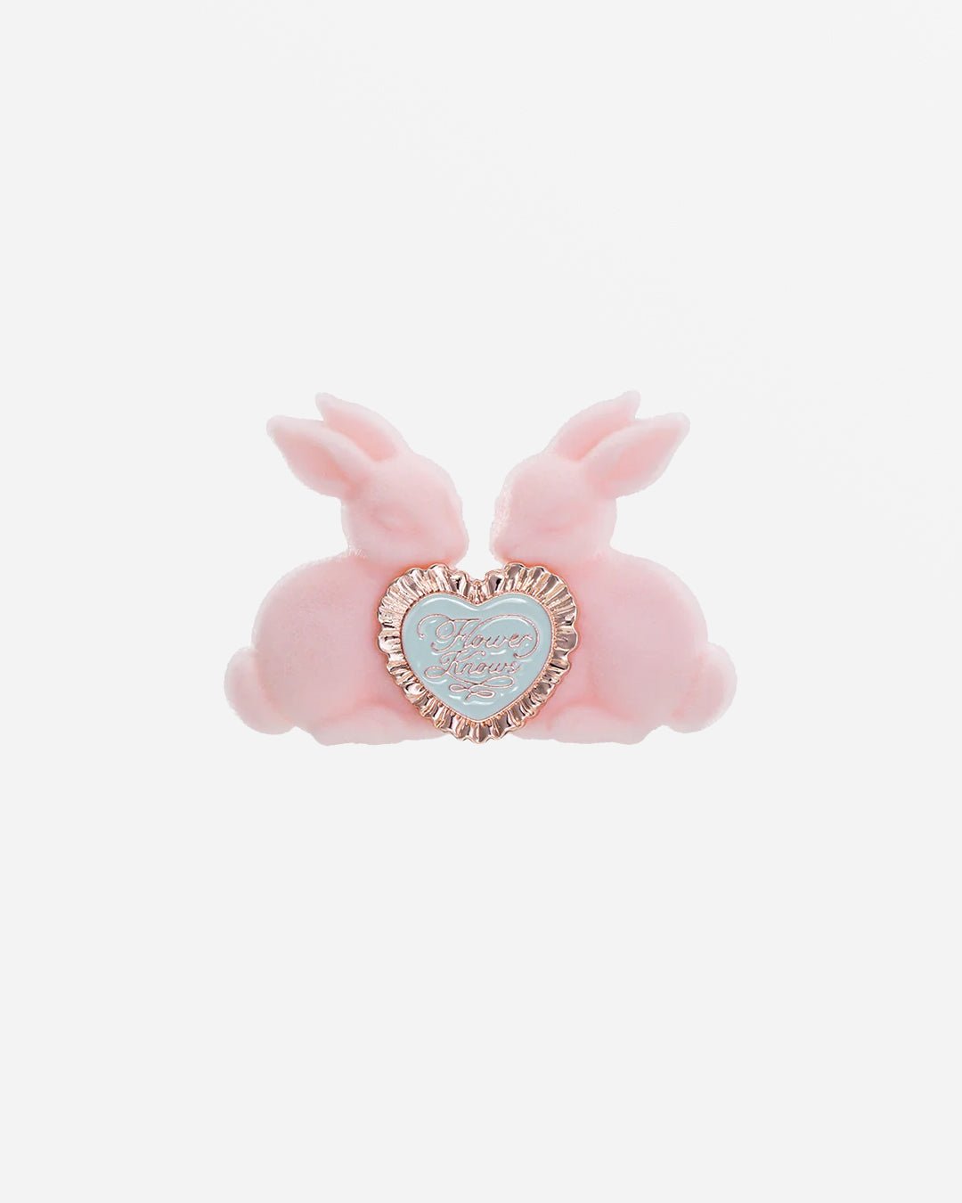Bunny Garden Hair Clip Snowy Pink - Nüwa BeautyFlower Knows