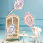 Bunny Garden Hand Mirror Cloudy Blue - Nüwa BeautyFlower Knows