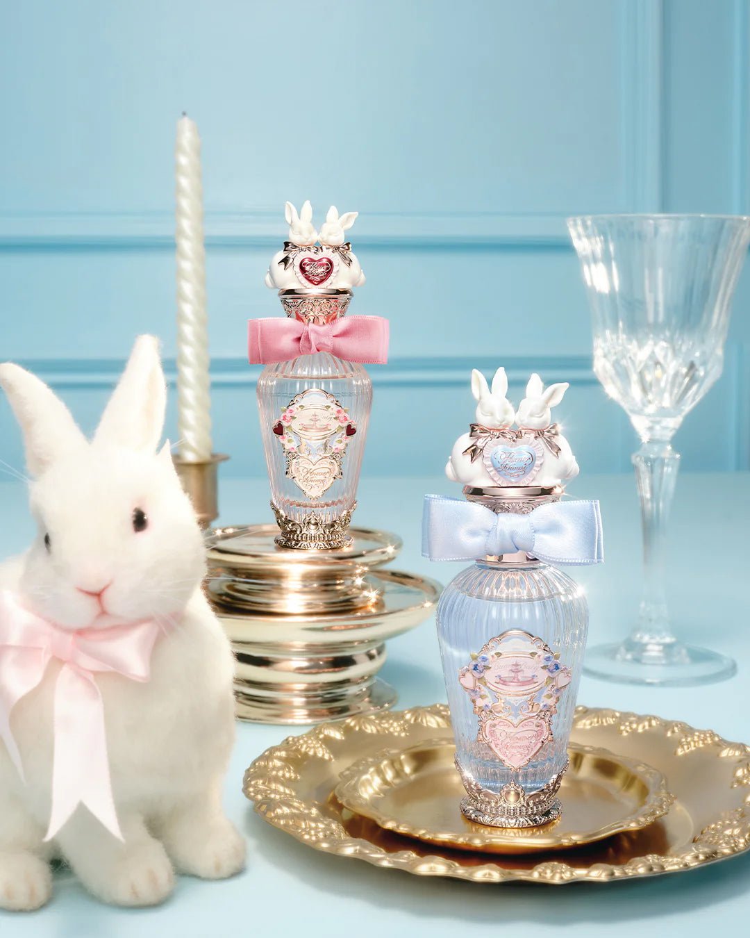 Bunny Garden Lip Balm 01 Creamy Blue - Nüwa BeautyFlower Knows