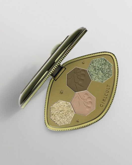 Compendium of Materia Medica Series Vision Eyeshadow Palette (60 Cordyceps) - Nüwa BeautyGirl Cult