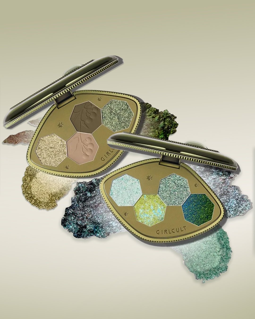 Compendium of Materia Medica Series Vision Eyeshadow Palette Chameleon 61 Sinensis - Nüwa BeautyGirl Cult