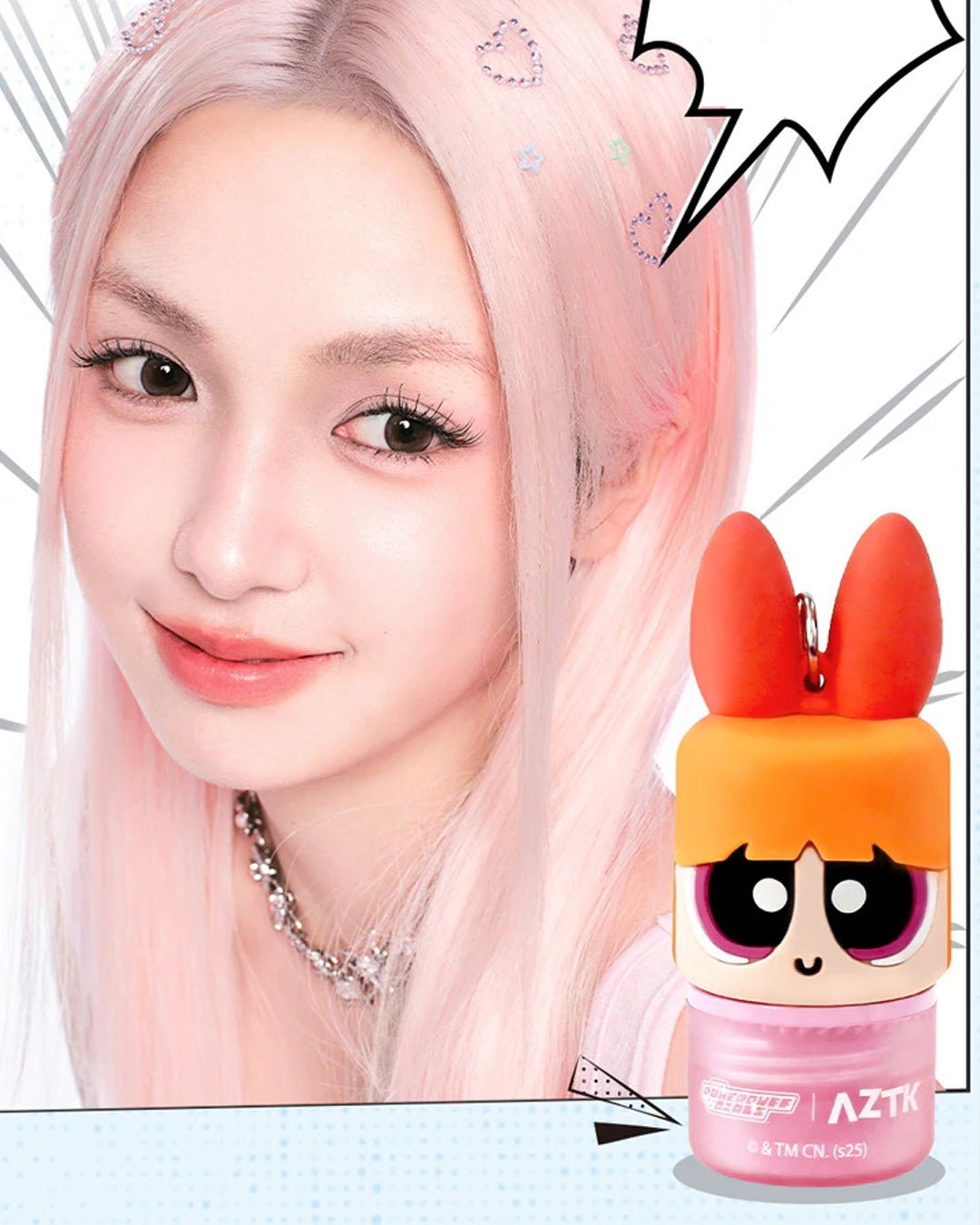 Dual Color Clay Melt Multi Balm Powerpuff Girls - Nüwa BeautyAZTK AZT-PPG-LP-CM2