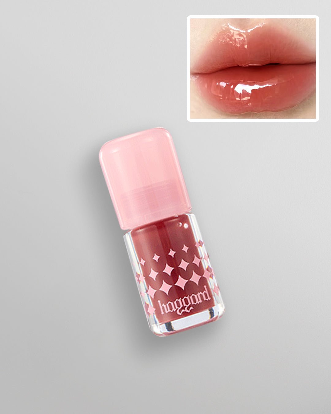 EMO MONSTER Series Plumping Lip Gloss H02 Dark Grey Pink - Nüwa BeautyHaggard
