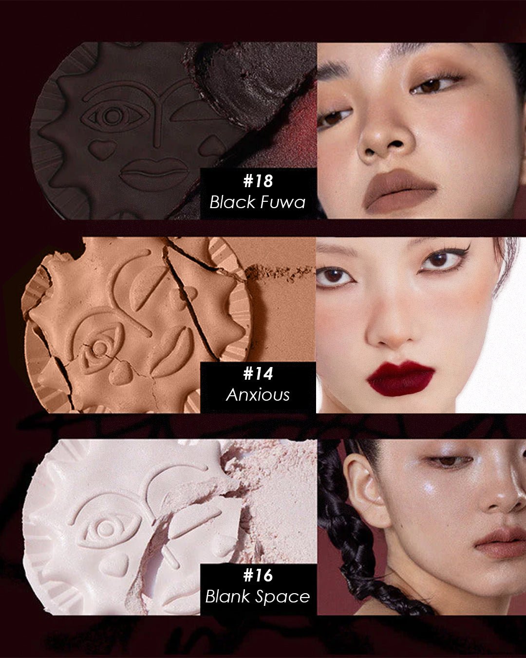 Four Great Inventions Series Blush 18 Black Fuwa - Nüwa BeautyGirl Cult
