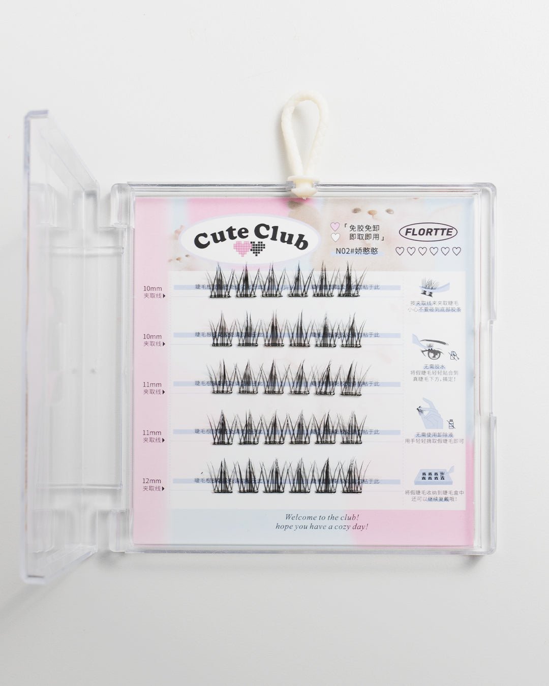 I Am Super Beauty Glue - Free False Lashes 02 - NUWA BeautyFlortte