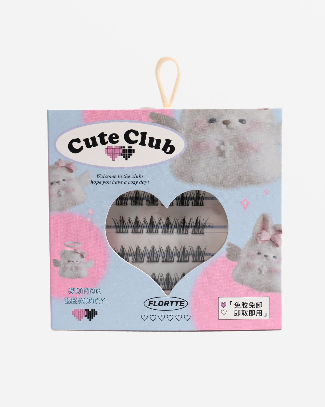 I Am Super Beauty Glue - Free False Lashes 02 - NUWA BeautyFlortte