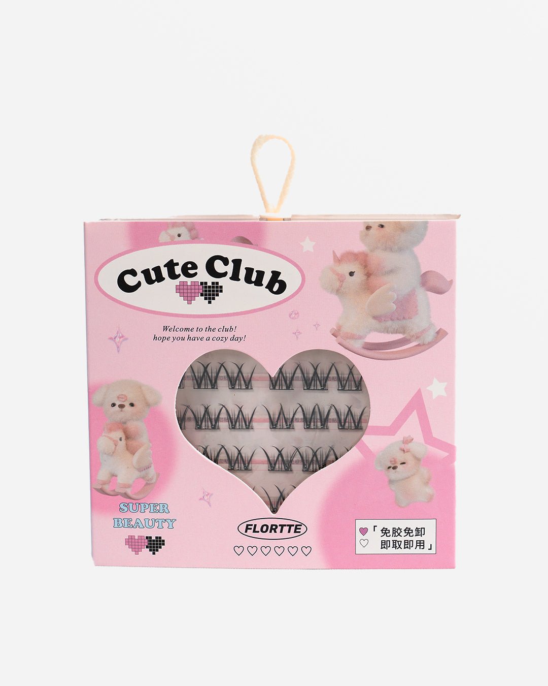 I Am Super Beauty Glue - Free False Lashes 04 - NUWA BeautyFlortte