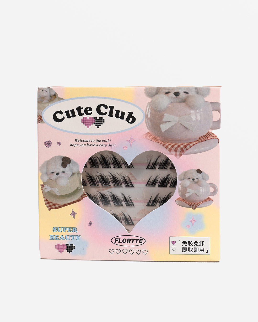 I Am Super Beauty Glue - Free False Lashes 07 - NUWA BeautyFlortte