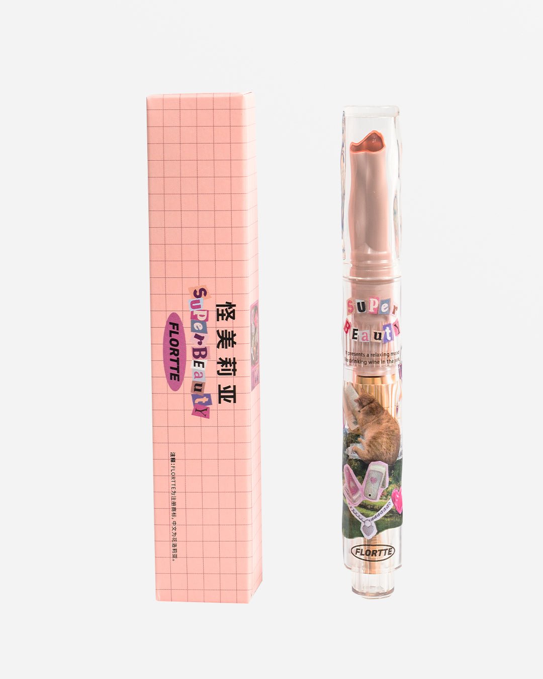 I am super beauty lip glaze #02 - NUWA BeautyFlortte