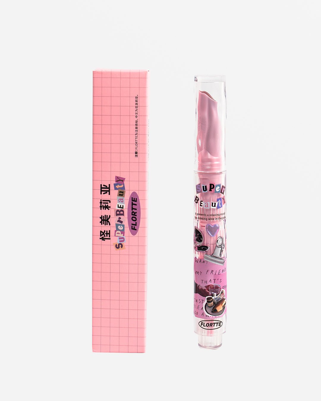 I am super beauty lip glaze #04 - NUWA BeautyFlortte