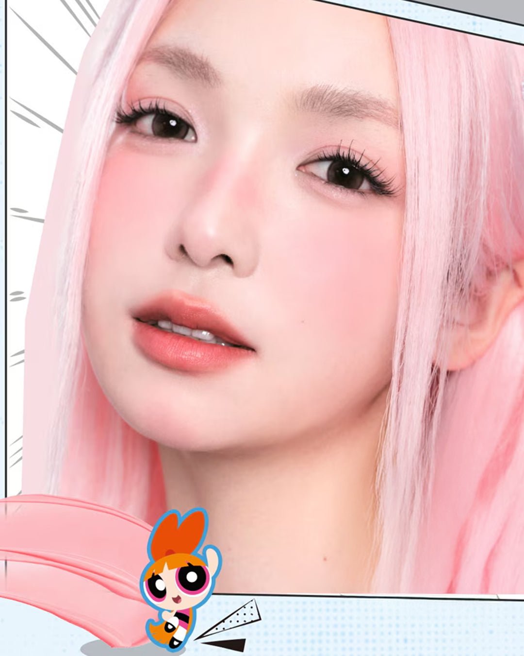 Jello Color Liquid Blush JC08 Powerpuff Girls - Nüwa BeautyAZTK