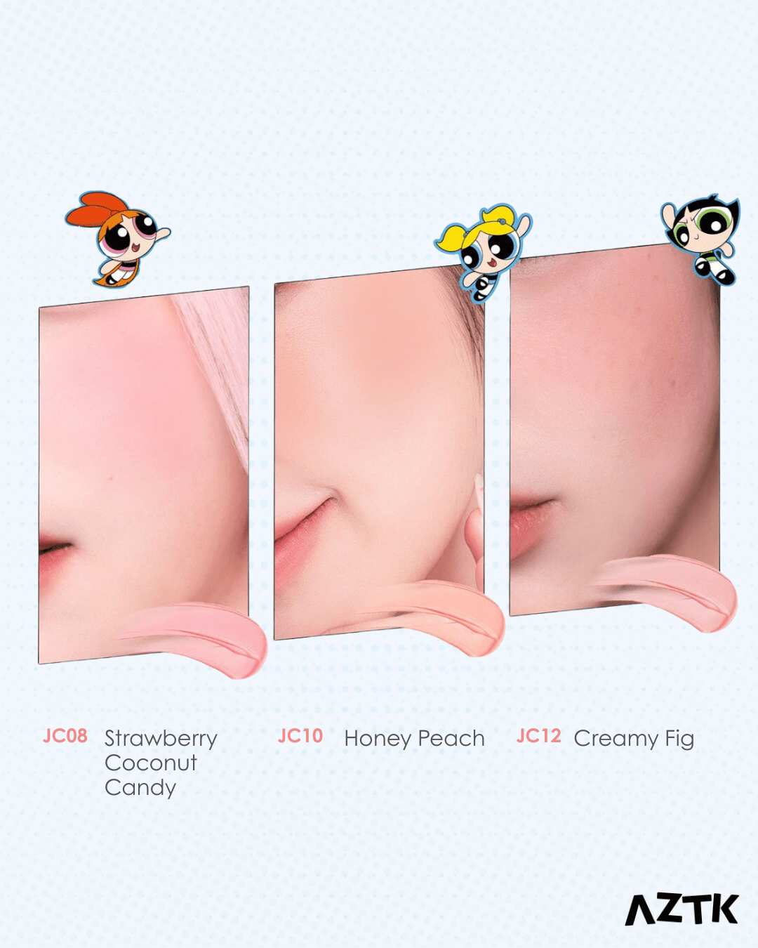 Jello Color Liquid Blush Powerpuff Girls - Nüwa BeautyAZTK
