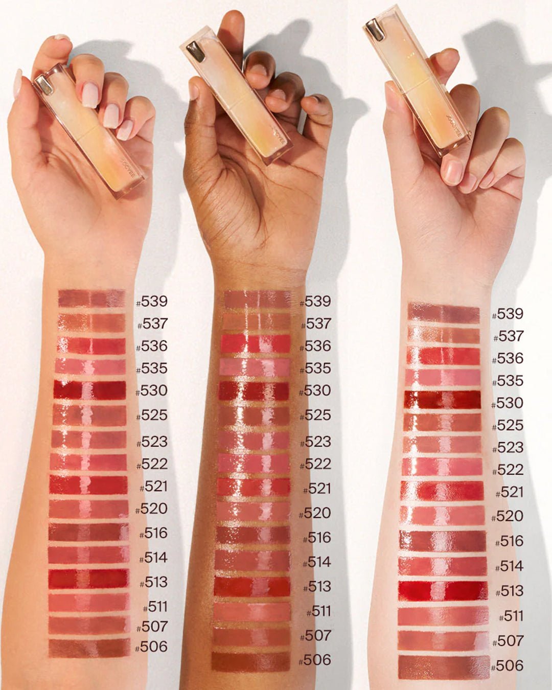 Long - Lasting Glazed Rouge #539 - NUWA BeautyJoocyee