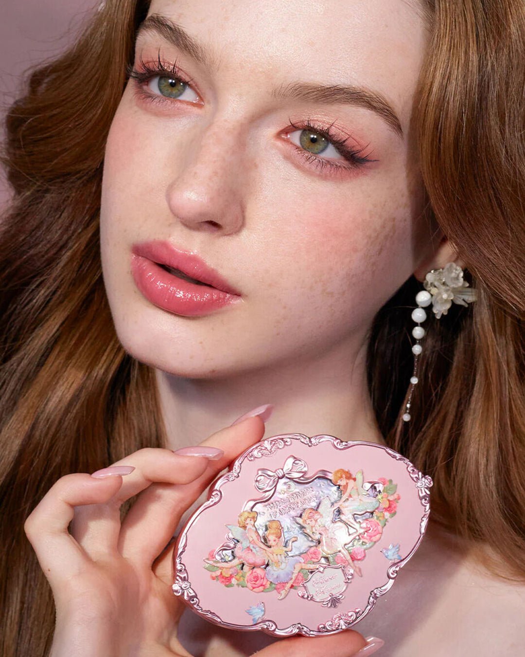 Midsummer Fairytales Collection Embossed Five - color Eyeshadow Palette 01 Hazel Fawn - Nüwa BeautyFlower Knows