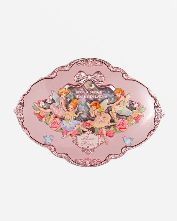 Midsummer Fairytales Collection Embossed Five - color Eyeshadow Palette 02 Flower Hermitage - Nüwa BeautyFlower Knows