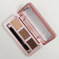 Midsummer Fairytales Collection Eyebrow Palette 01 Latte Brown - Nüwa BeautyFlower Knows