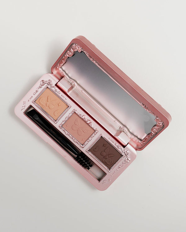 Midsummer Fairytales Collection Eyebrow Palette 03 Apricots Rose - Nüwa BeautyFlower Knows