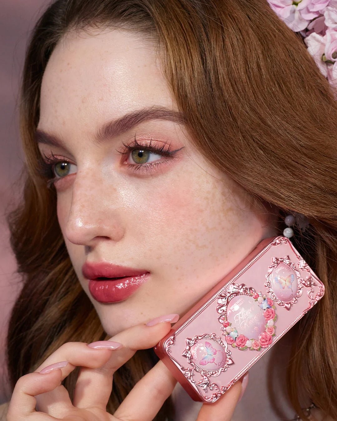 Midsummer Fairytales Collection Eyebrow Palette 03 Apricots Rose - Nüwa BeautyFlower Knows