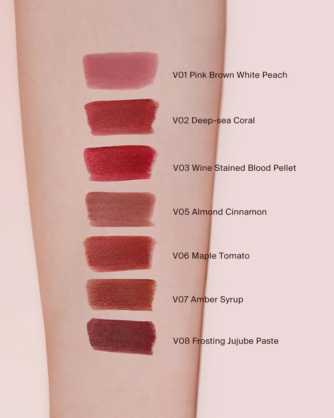 New Fluffy matte Lipgloss #V01 - NUWA BeautyJoocyee