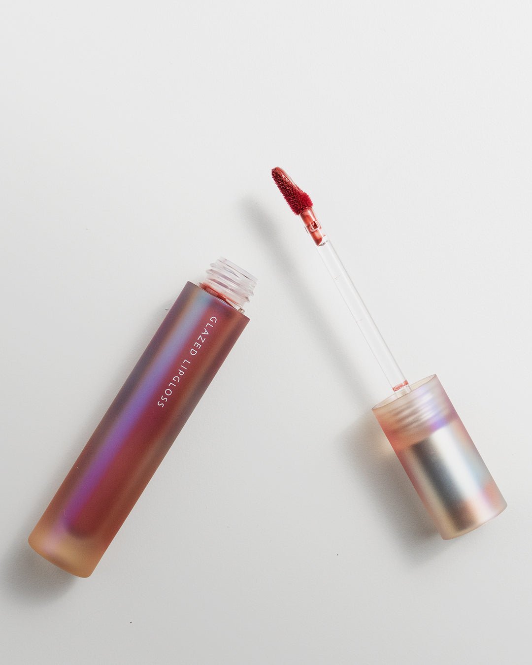 New Spiral Shell Glazed Lipgloss #07 Yuanyang Milk Tea - NUWA BeautyJoocyee