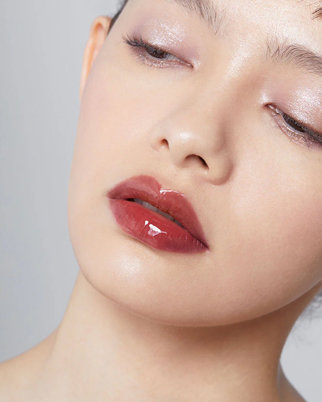 New Spiral Shell Glazed Lipgloss #07 Yuanyang Milk Tea - NUWA BeautyJoocyee