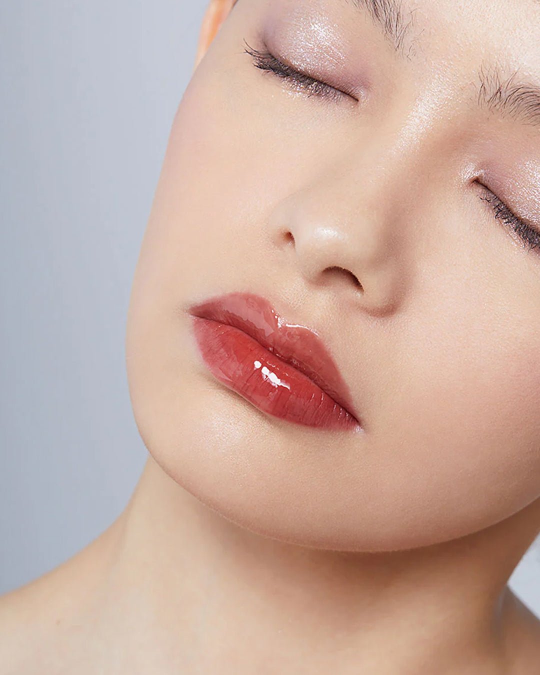 New Spiral Shell Glazed Lipgloss #12 Persimmon Tea Jelly - NUWA BeautyJoocyee