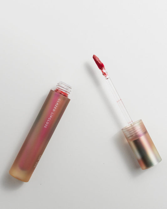 New Spiral Shell Glazed Lipgloss #12 Persimmon Tea Jelly - NUWA BeautyJoocyee