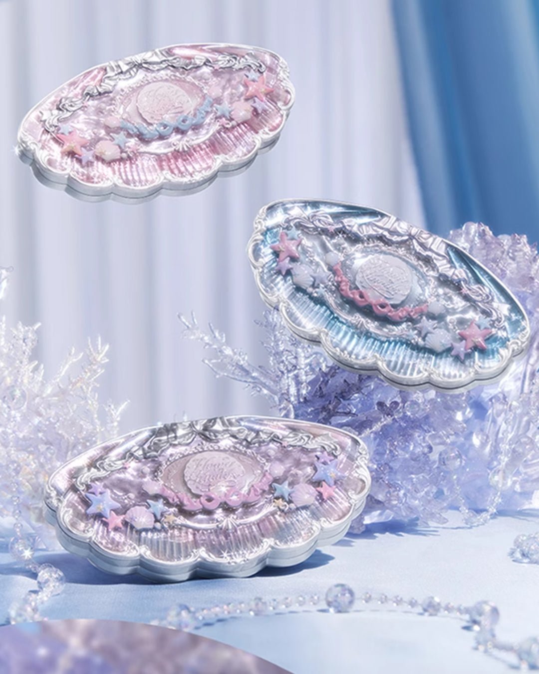 Shell's Jewel 6 - Color Makeup Palette 01 Moonlight Pearl - Nüwa BeautyFlower Knows