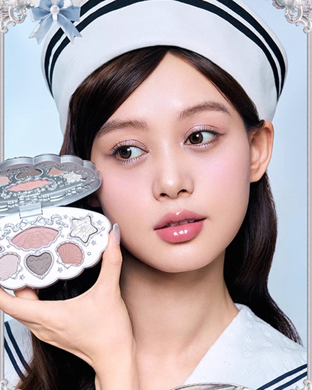 Shell's Jewel 6 - Color Makeup Palette 01 Moonlight Pearl - Nüwa BeautyFlower Knows