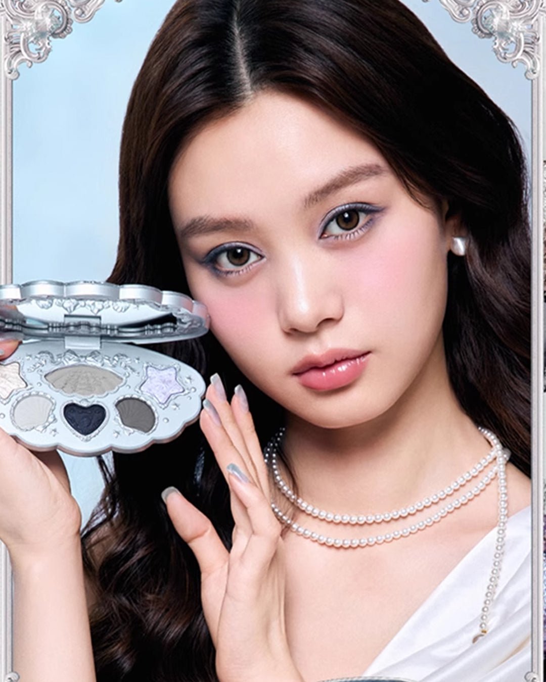 Shell's Jewel 6 - Color Makeup Palette 03 Deep Sea - Nüwa BeautyFlower Knows