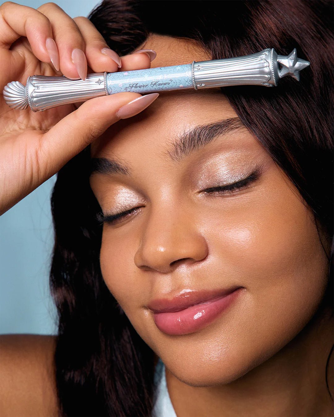 Shell's Jewel Dual - Ended Highlighting Stick 01 Vanilla White - Nüwa BeautyFlower Knows