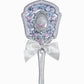Shell's Jewel Hand Mirror Pearly White - Nüwa BeautyFlower Knows