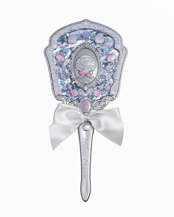 Shell's Jewel Hand Mirror Pearly White - Nüwa BeautyFlower Knows