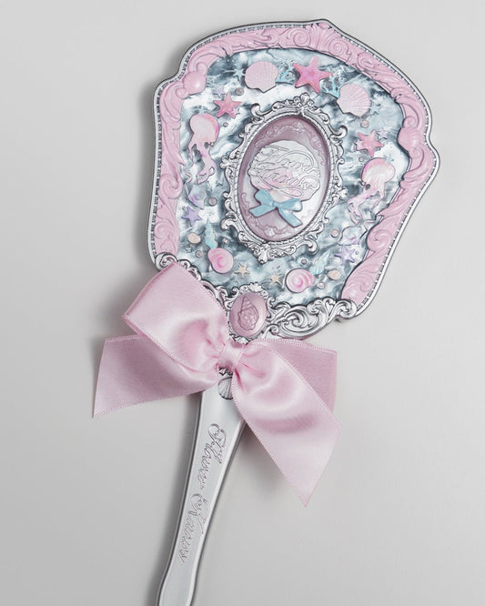 Shell's Jewel Hand Mirror Pink Seashell - Nüwa BeautyFlower Knows