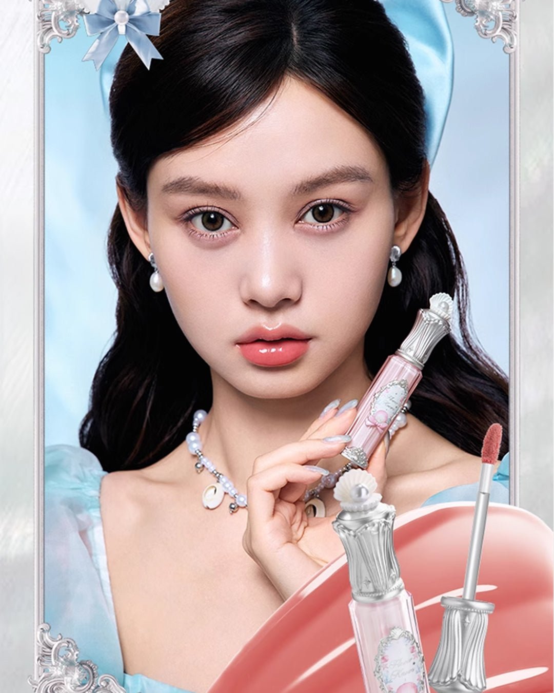 Shell's Jewel Nourishing Lip Glaze P02 Stellar Nacre - Nüwa BeautyFlower Knows