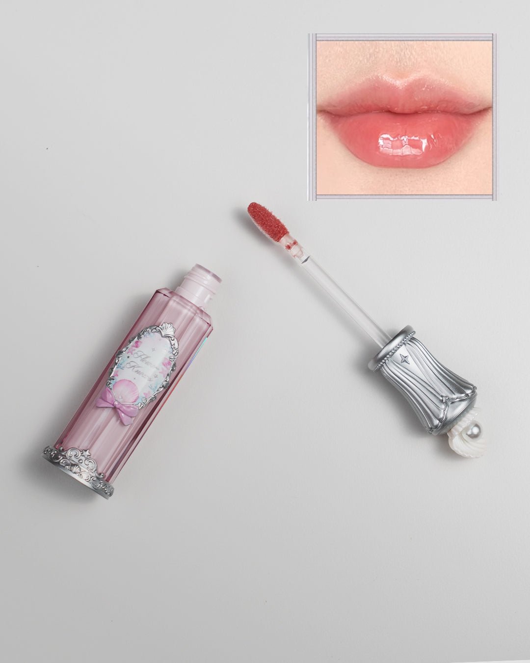 Shell's Jewel Nourishing Lip Glaze P02 Stellar Nacre - Nüwa BeautyFlower Knows